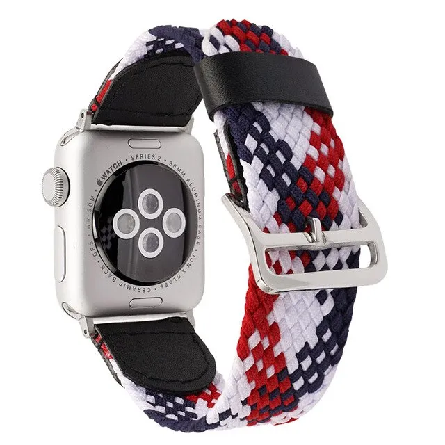 Braided Loop Series 7 6 5 FABRIC Nylon Belt Strap Sport Loop Wristband
