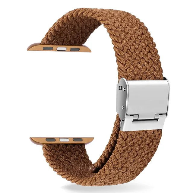 Braided Solo Loop Strap Series 7 6 5 4  Nylon BeltCorrea Wristband