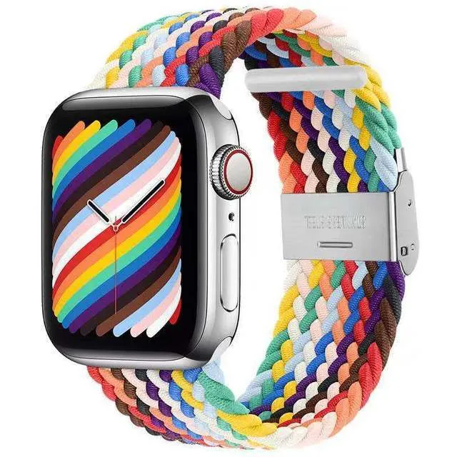 Braided Solo Loop Strap Series 7 6 5 4  Nylon BeltCorrea Wristband