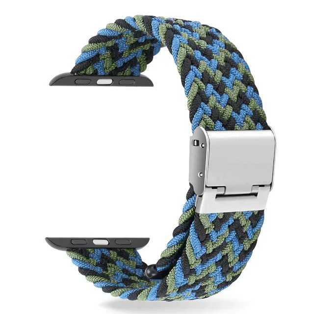 Braided Solo Loop Strap Series 7 6 5 4  Nylon BeltCorrea Wristband