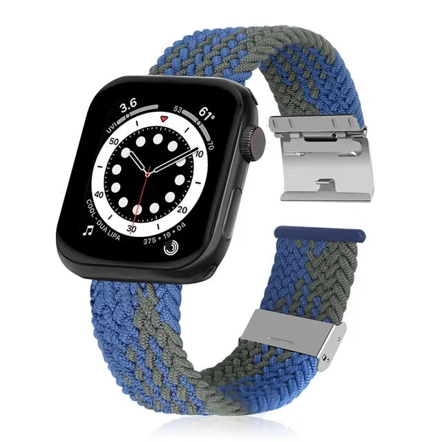 Braided Solo Loop Strap Series 7 6 5 4  Nylon BeltCorrea Wristband