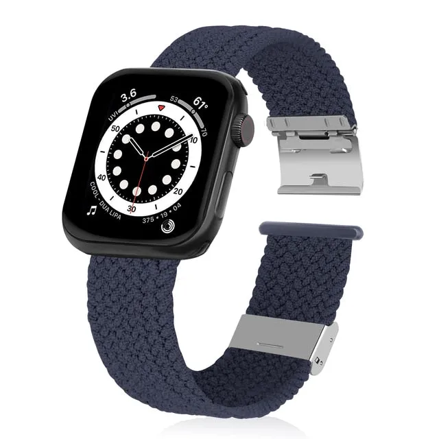 Braided Solo Loop Strap Series 7 6 5 4  Nylon BeltCorrea Wristband