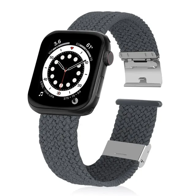 Braided Solo Loop Strap Series 7 6 5 4  Nylon BeltCorrea Wristband