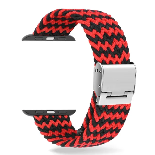 Braided Solo Loop Strap Series 7 6 5 4  Nylon BeltCorrea Wristband