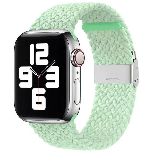 Braided Solo Loop Strap Series 7 6 5 4  Nylon BeltCorrea Wristband