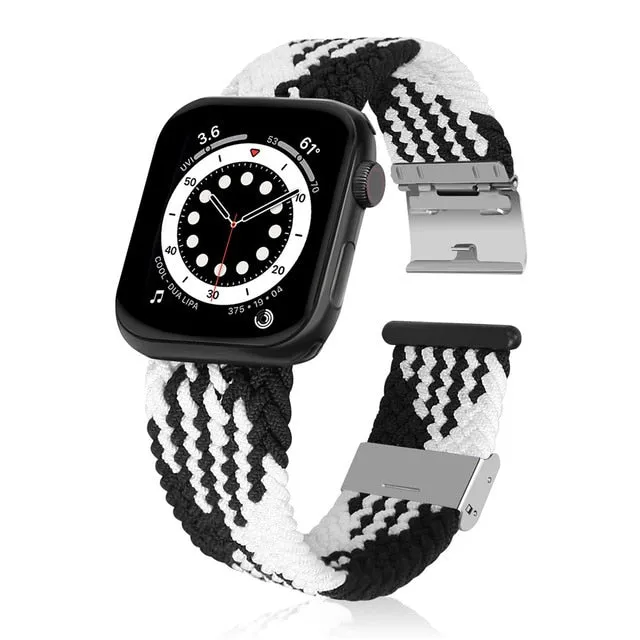Braided Solo Loop Strap Series 7 6 5 4  Nylon BeltCorrea Wristband