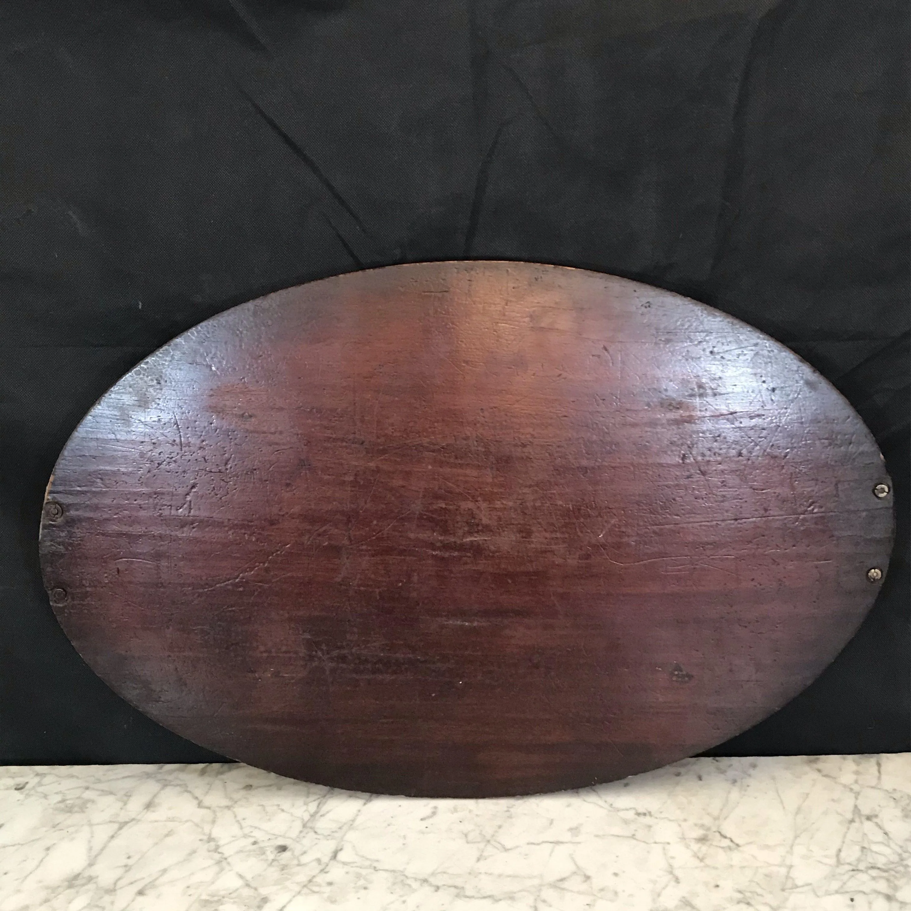 British Inlaid Serving Tray