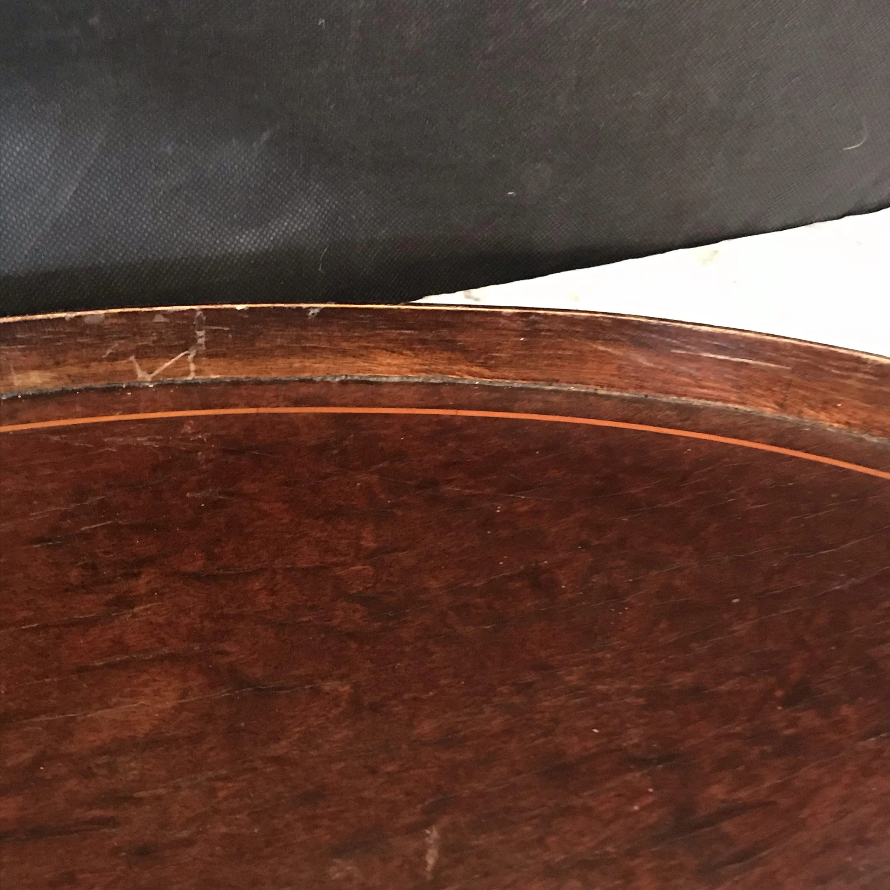 British Inlaid Serving Tray