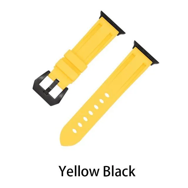 Camouflage Silicone Strap Series Metal Adapter/Buckel Sport Strap