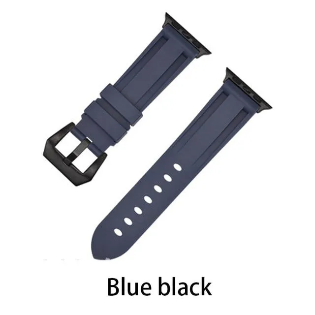 Camouflage Silicone Strap Series Metal Adapter/Buckel Sport Strap