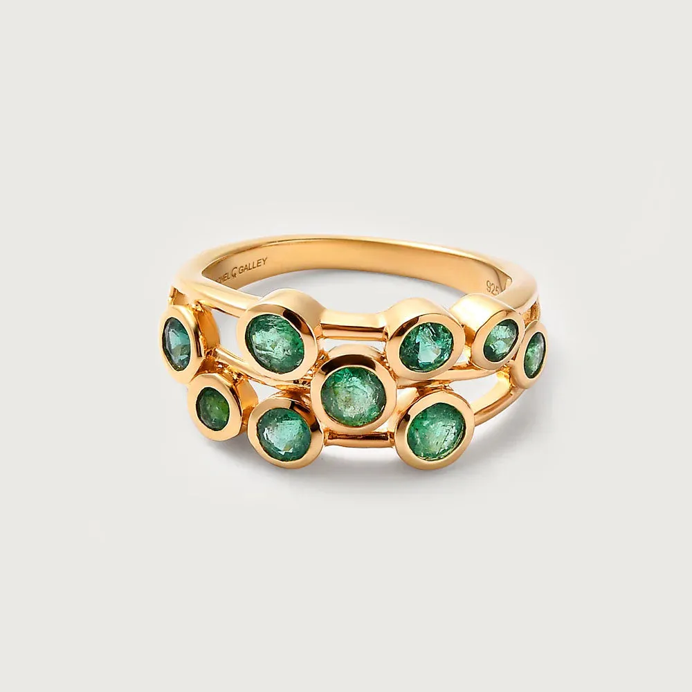 Candy Bubble Emerald Ring
