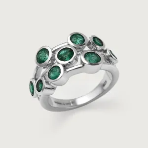 Candy Bubble Emerald Ring