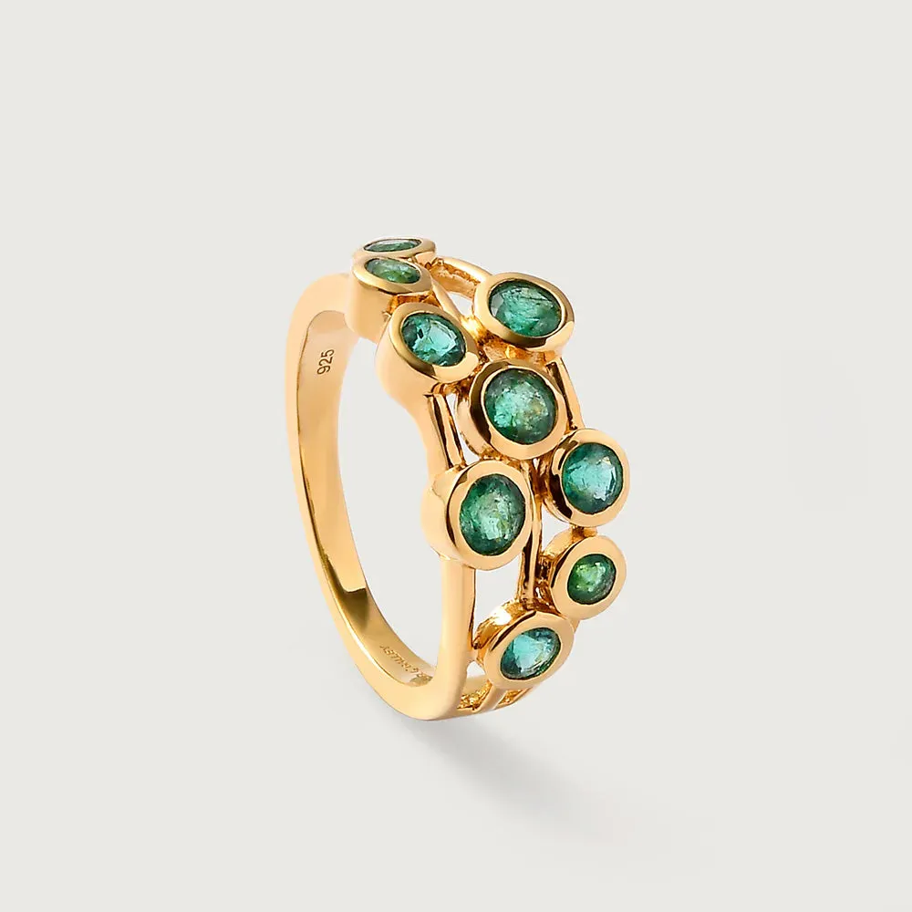 Candy Bubble Emerald Ring