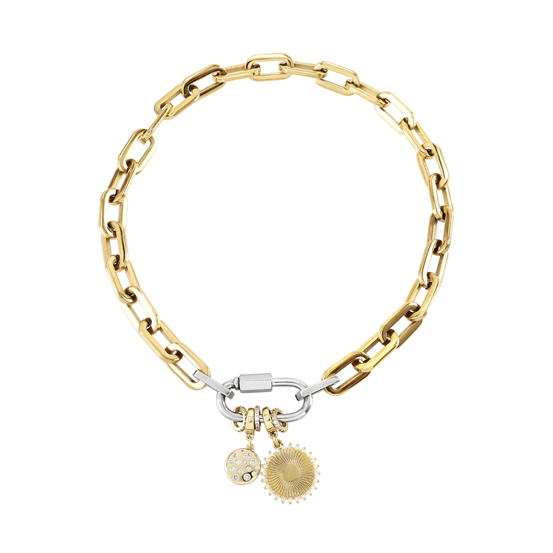 CARABINER SUN PUERTO NECKLACE