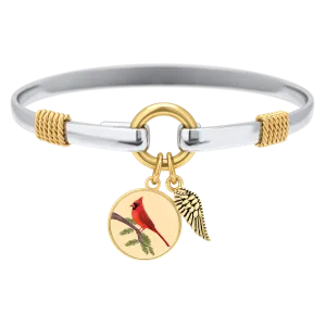 Cardinal - Two-Tone Custom Charm Bracelet