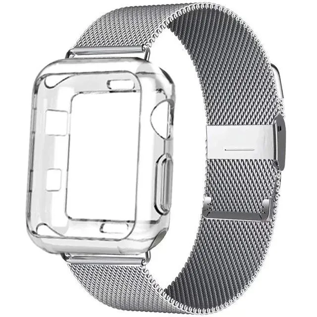 Case Strap for Series High-Quality Steel Bracelet Milanese Loop