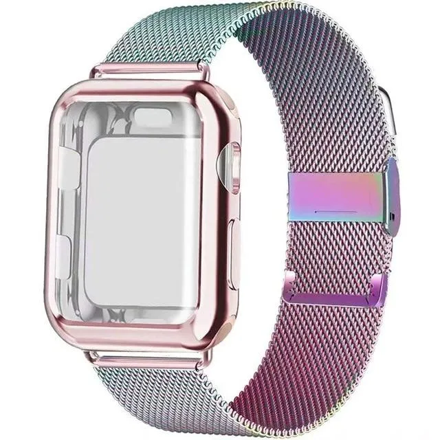 Case Strap for Series High-Quality Steel Bracelet Milanese Loop