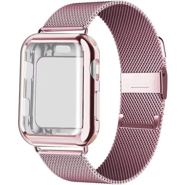 Case Strap for Series High-Quality Steel Bracelet Milanese Loop