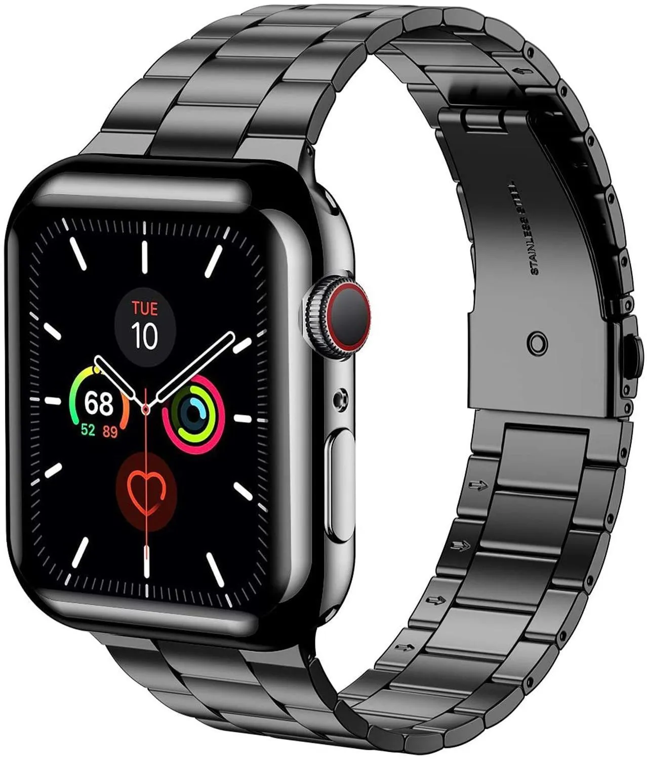 Case Strap For Watchband 6 High-Quality Steel Metal Bracelet Belt