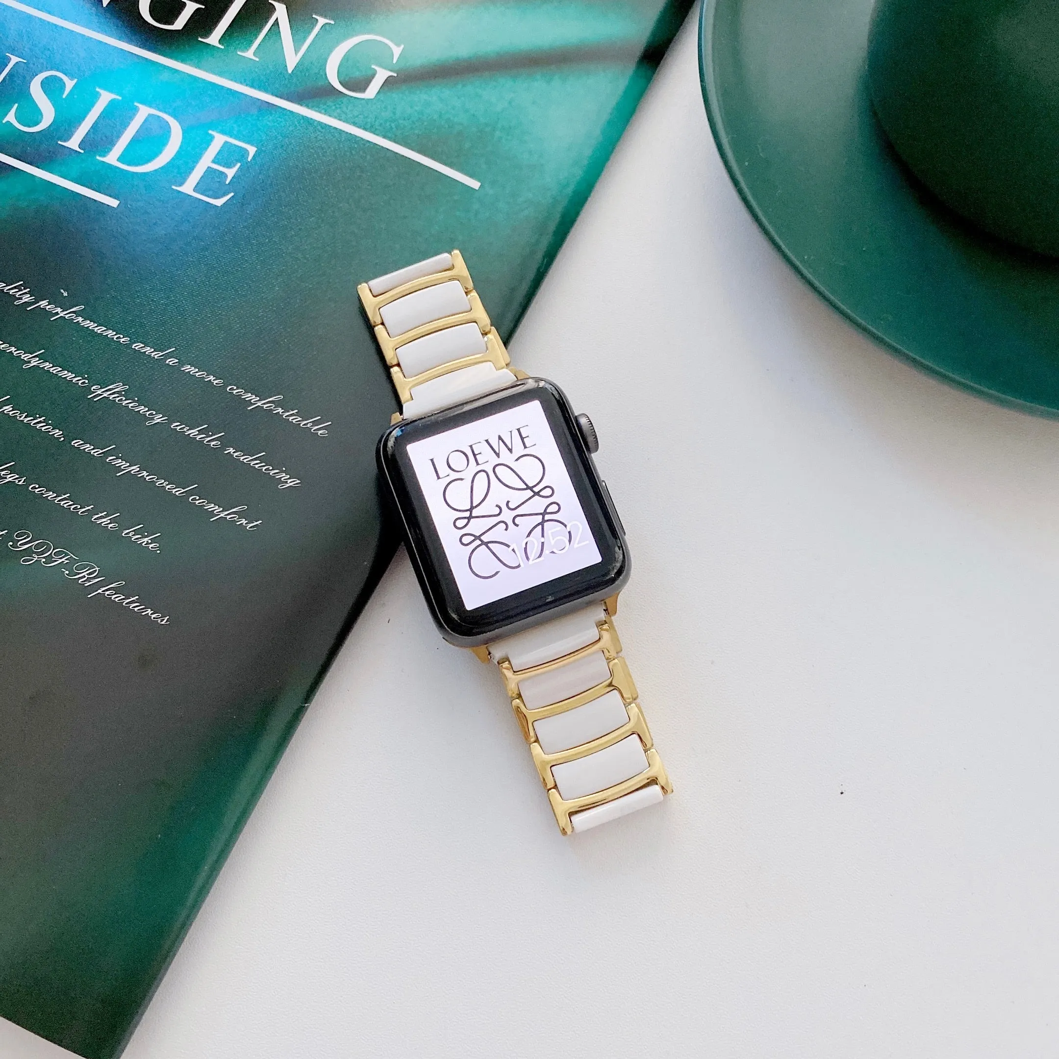 Ceramics Strap Series 7 6 5 4 Luxurious Steel Metal Wristband