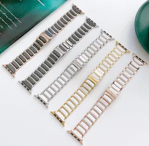 Ceramics Strap Series 7 6 5 4 Luxurious Steel Metal Wristband
