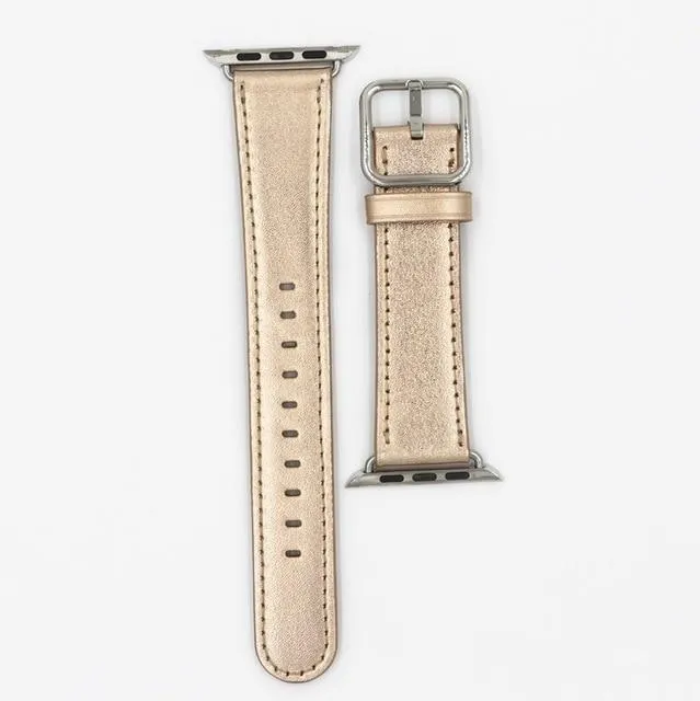 Classic Buckle Band Calf Leather With Square Buckle Series