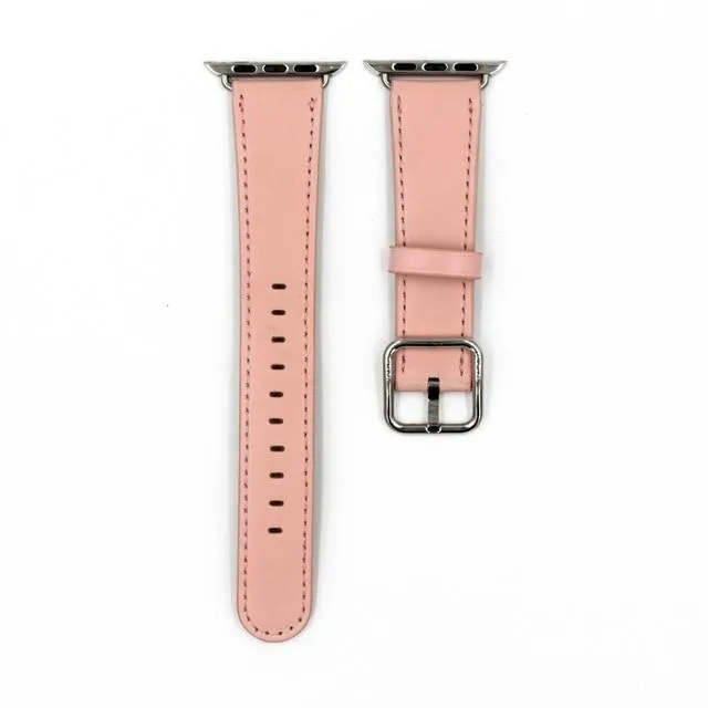 Classic Buckle Band Calf Leather With Square Buckle Series