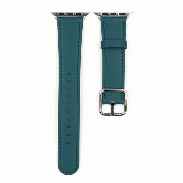 Classic Buckle Band Calf Leather With Square Buckle Series