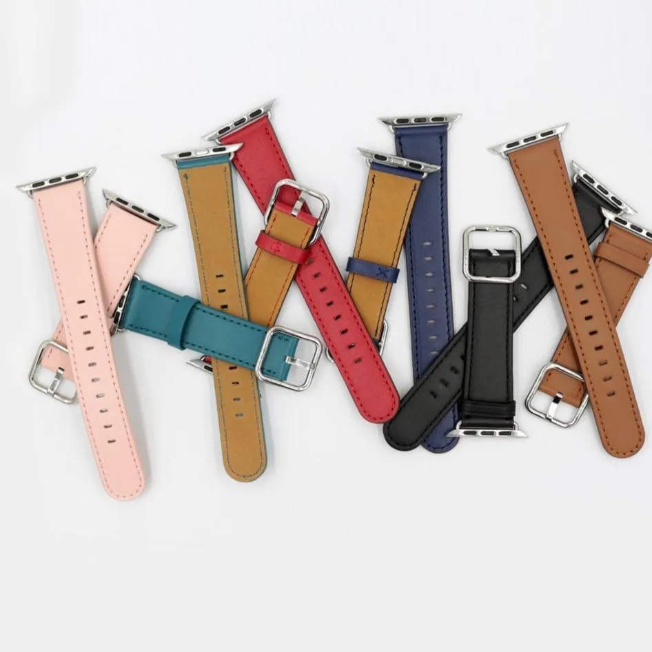 Classic Buckle Band Calf Leather With Square Buckle Series