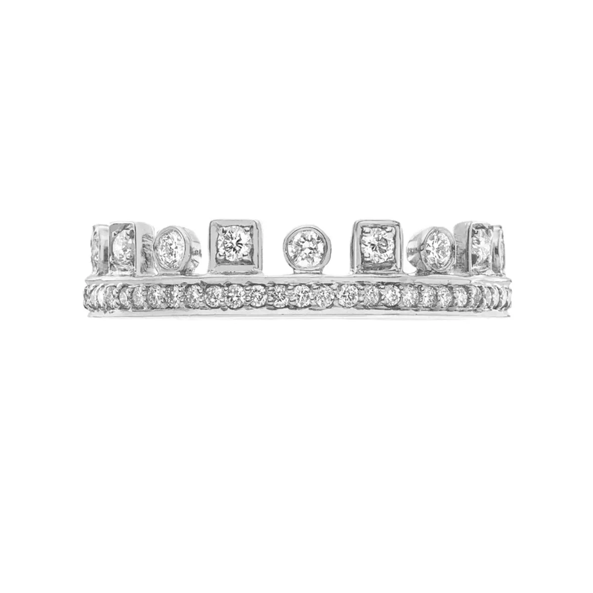 Crown Diamond Band
