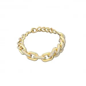Dextera Pavé White Gold Plated Bracelet 5622221