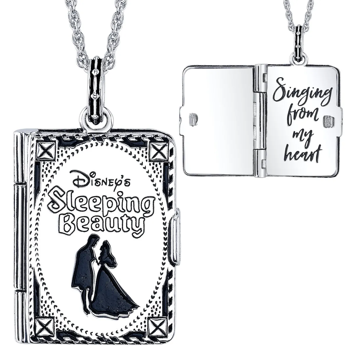 Disney X RockLove SLEEPING BEAUTY Storybook Pendant