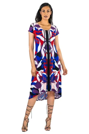 Drop Shoulder Long Back Dress
