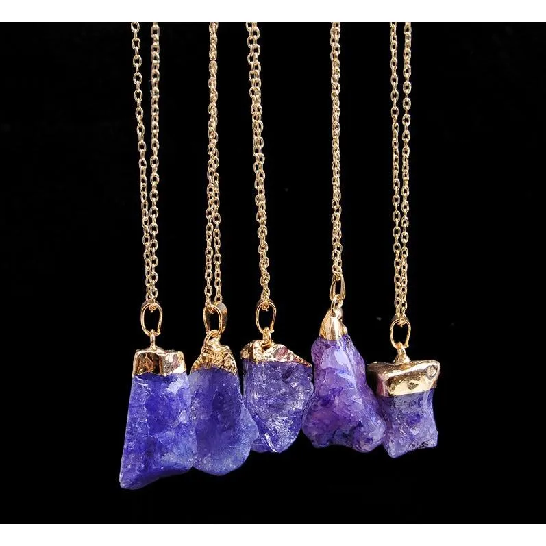 Druzy Quartz Necklace