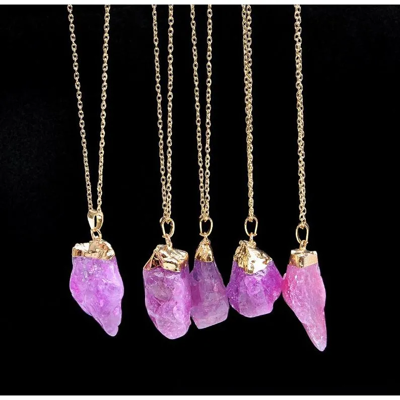 Druzy Quartz Necklace