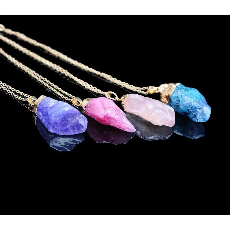 Druzy Quartz Necklace