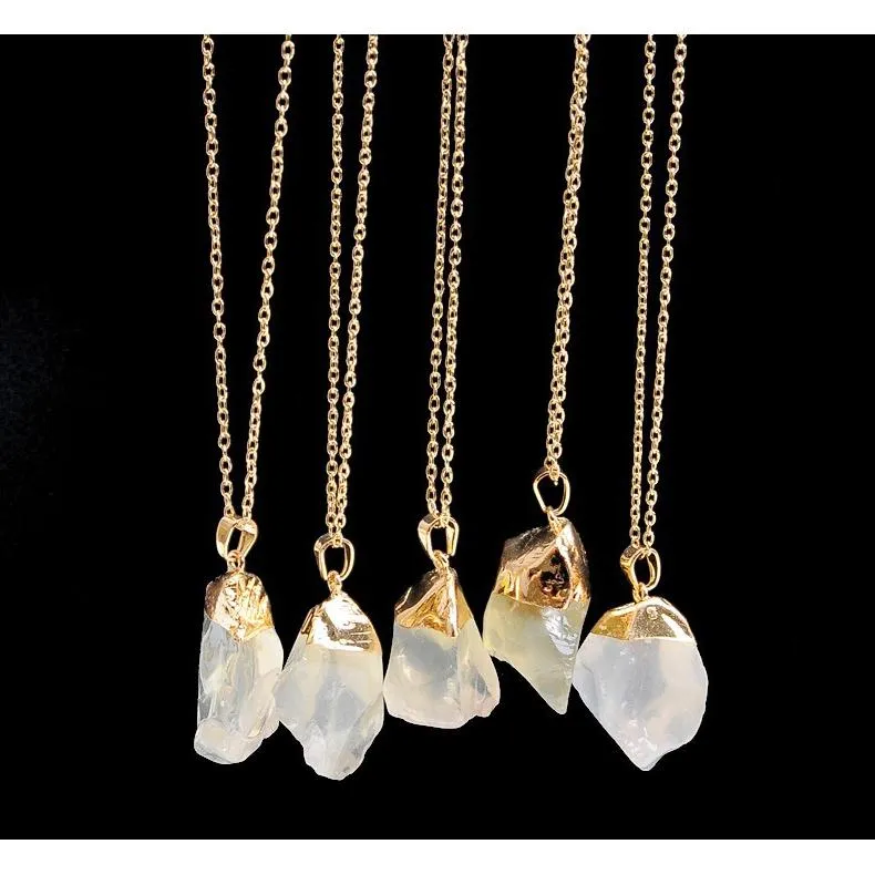 Druzy Quartz Necklace