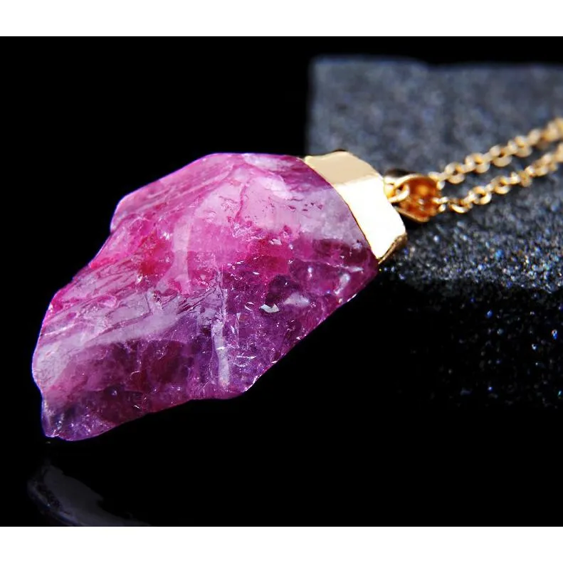 Druzy Quartz Necklace