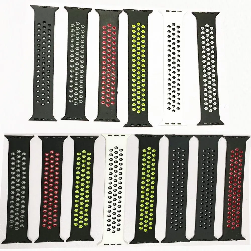 Elastic Belt Silicone Solo Loop Waterproof Rubber Wristband