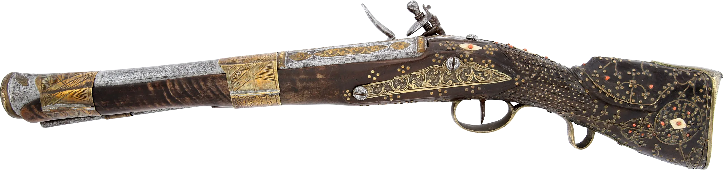 FINE OTTOMAN TURKISH BLUNDERBUSS
