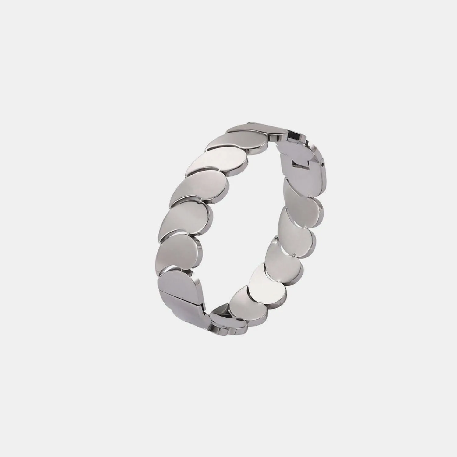 Gold-plated titanium bracelet