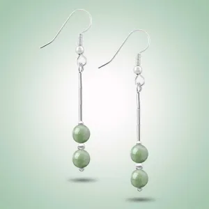 Green Duo-Elo Earrings