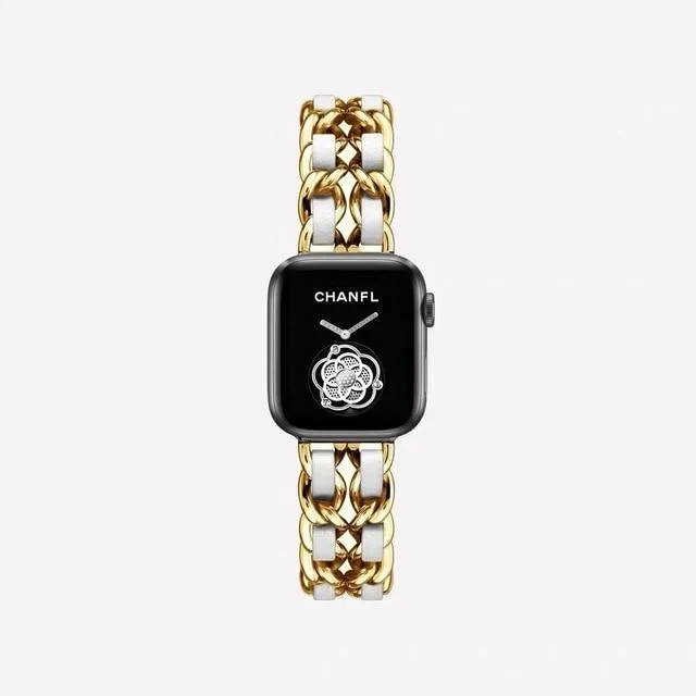 High end luxury designer Apple Watch women ladies Band Strap