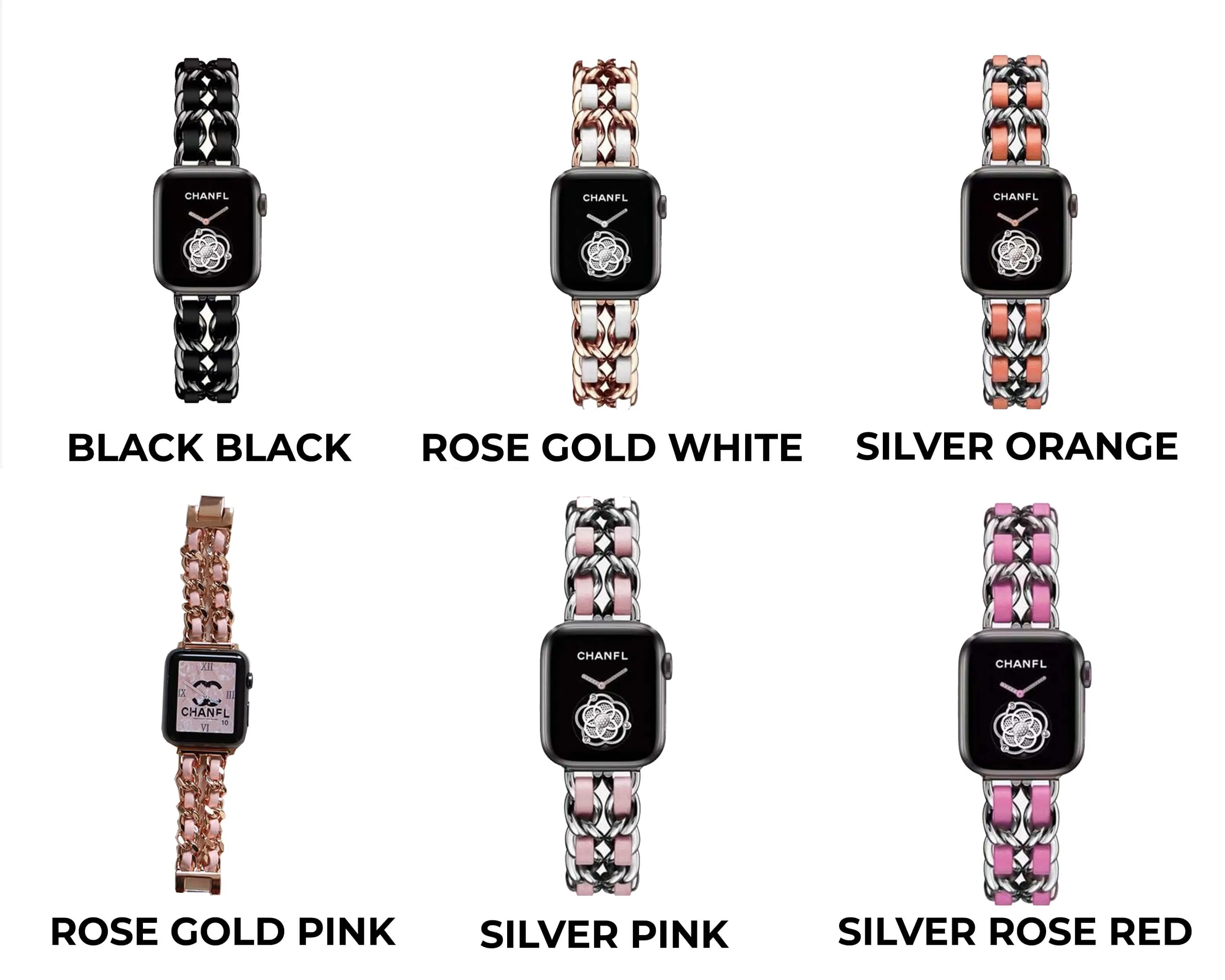 High end luxury designer Apple Watch women ladies Band Strap