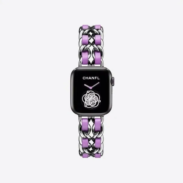 High end luxury designer Apple Watch women ladies Band Strap