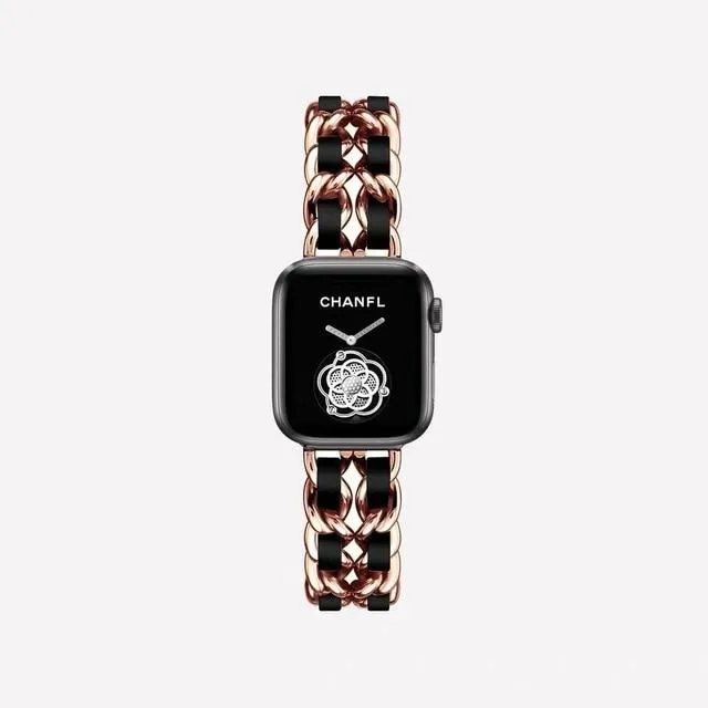 High end luxury designer Apple Watch women ladies Band Strap
