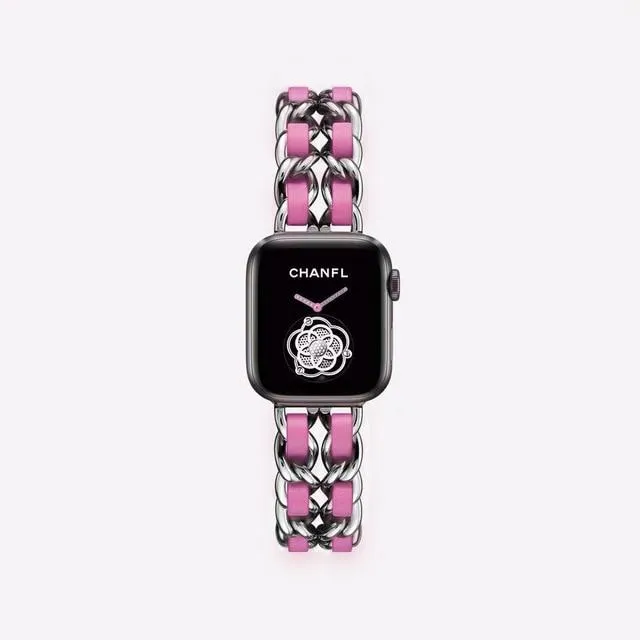 High end luxury designer Apple Watch women ladies Band Strap
