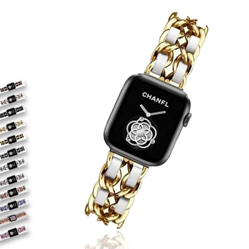 High end luxury designer Apple Watch women ladies Band Strap