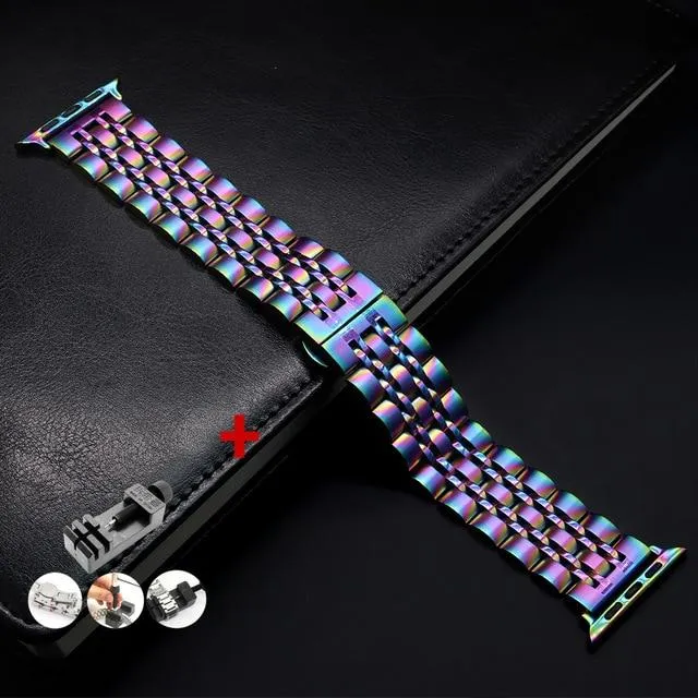 High-Quality Metal Apple Watch Strap Series Stainless Steel