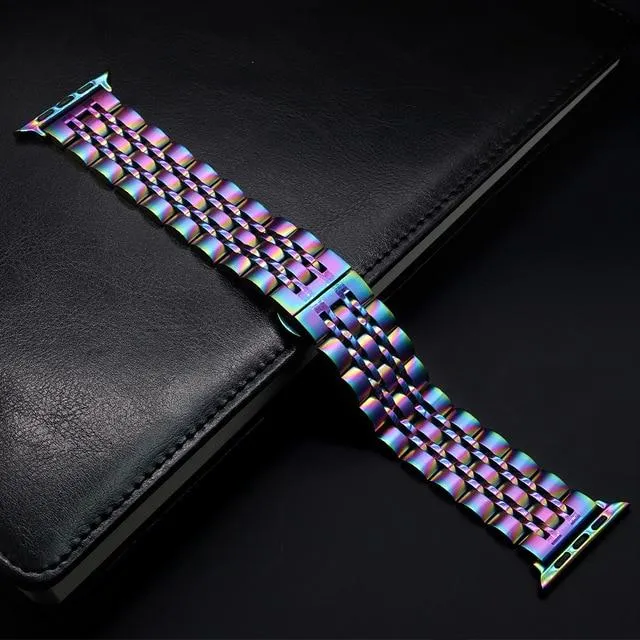 High-Quality Metal Apple Watch Strap Series Stainless Steel